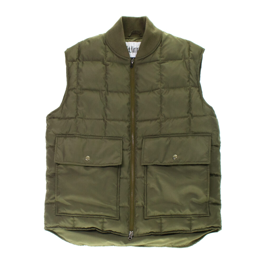 Puffer Vest flat lying