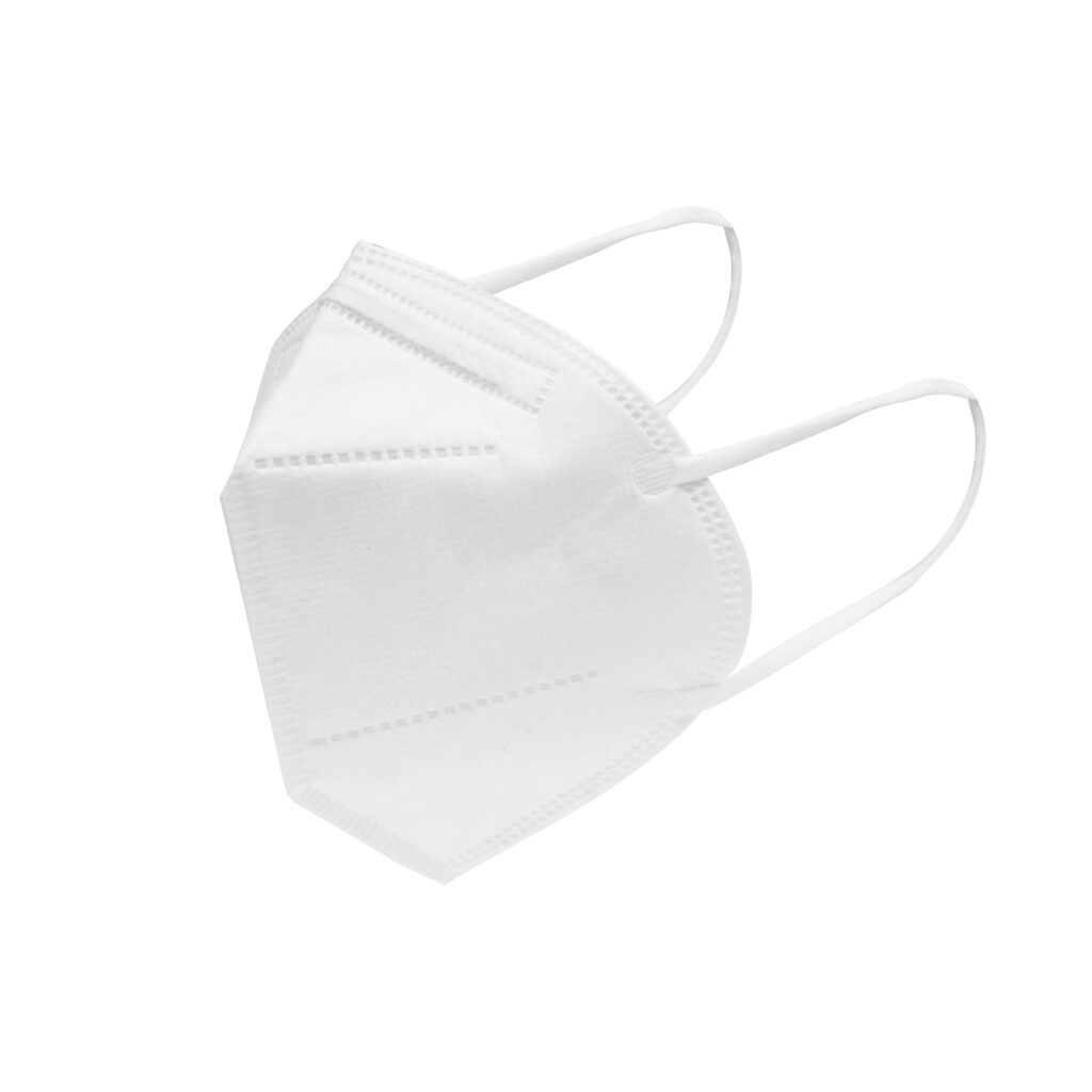 White disposable mask product photo