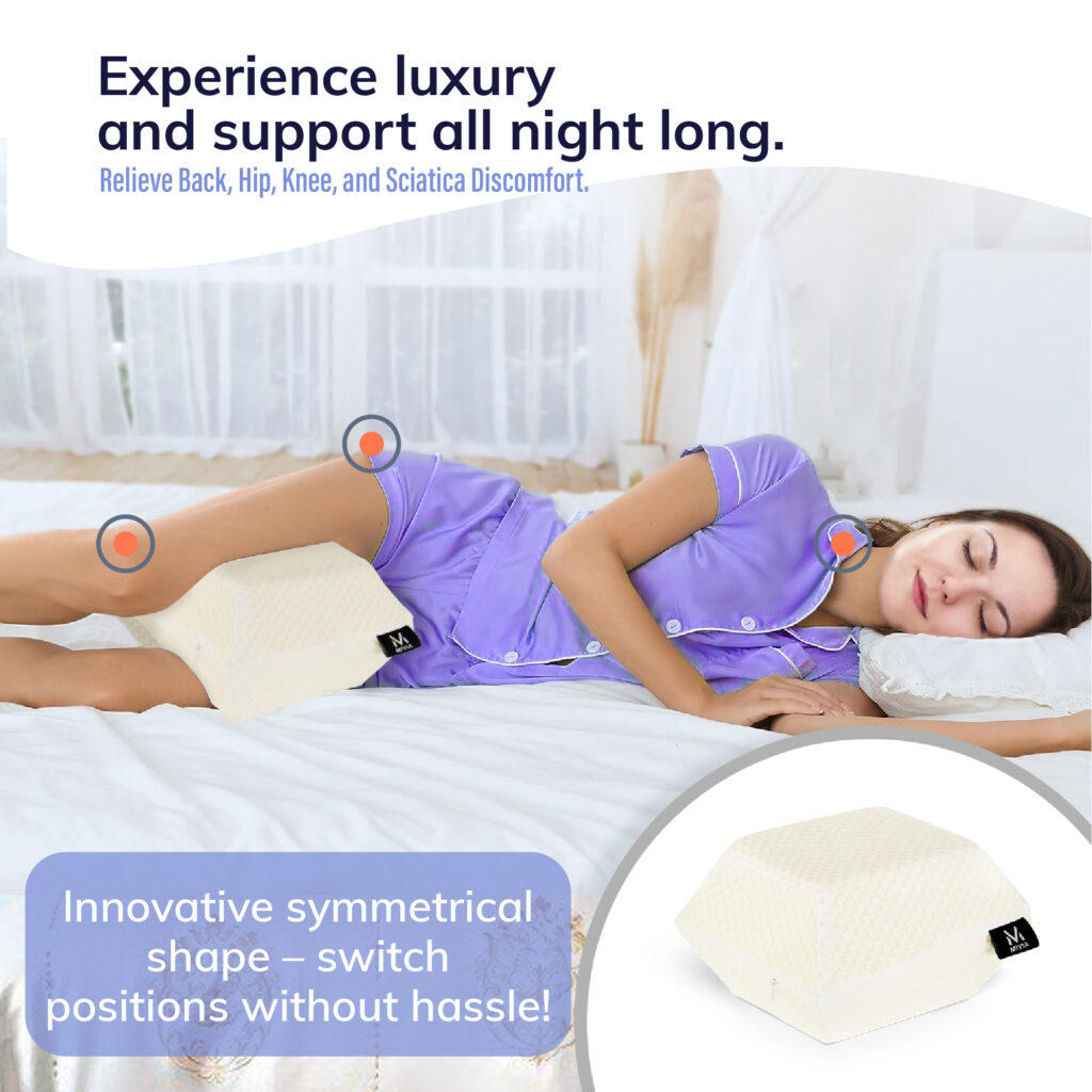 Product Info graphics Knee-Pillow